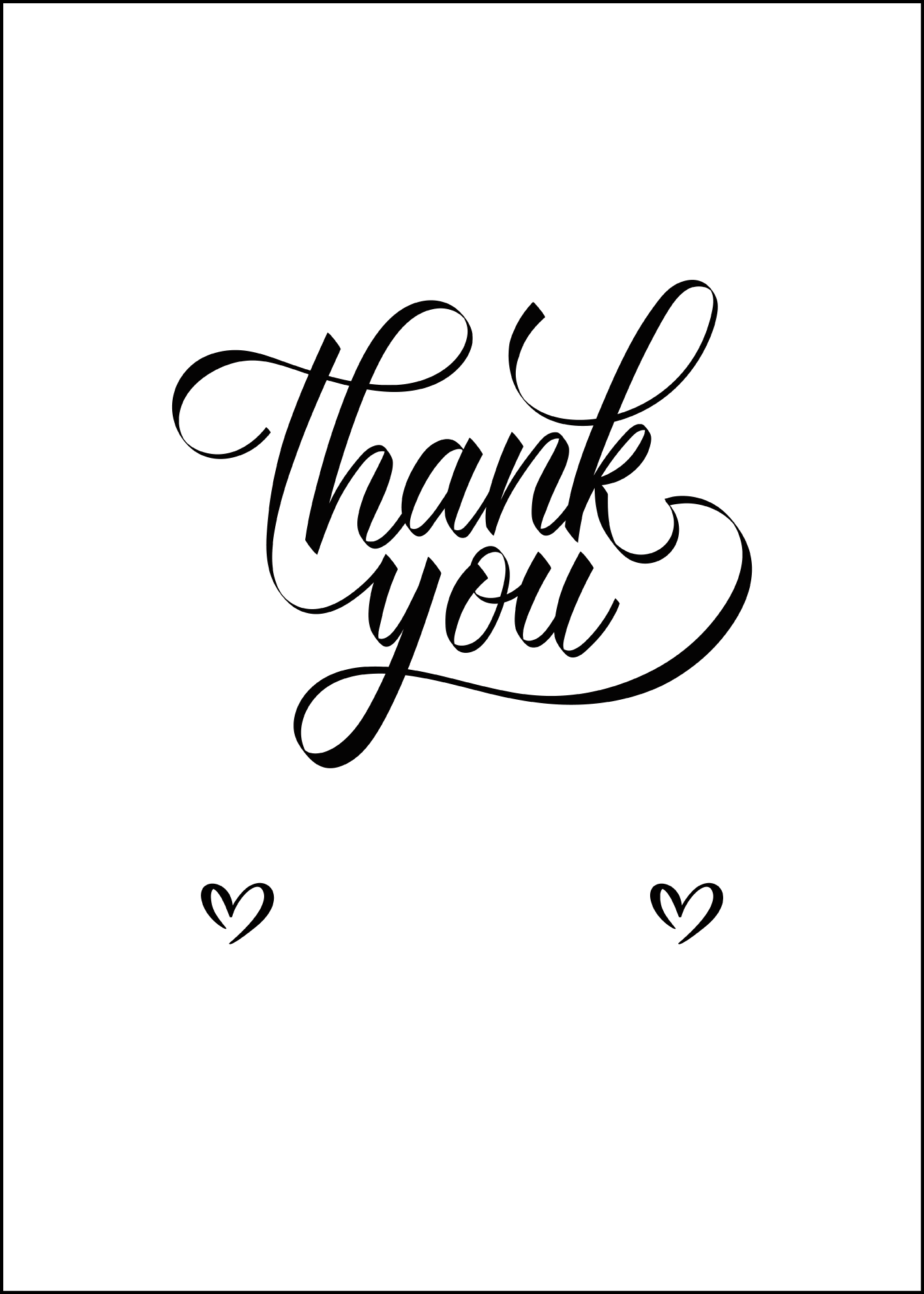 proWIN KRISTALL Danke Thank You