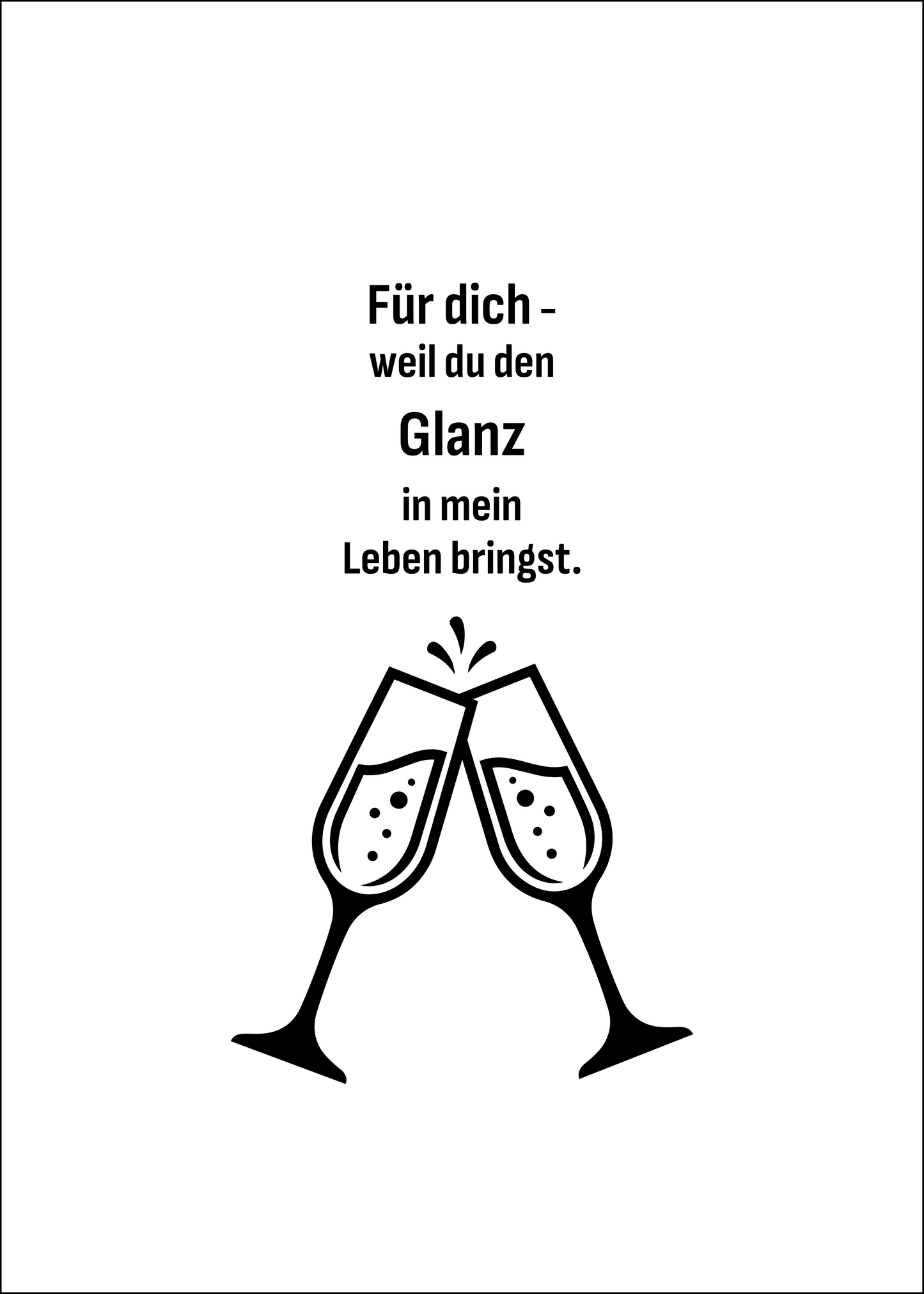 proWIN KRISTALL Danke Gläser