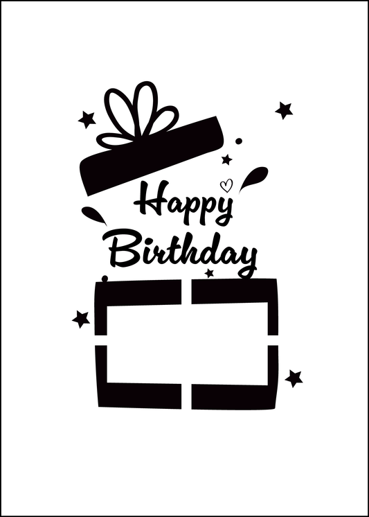 proWIN KRISTALL Geburtstag Happy Birthday