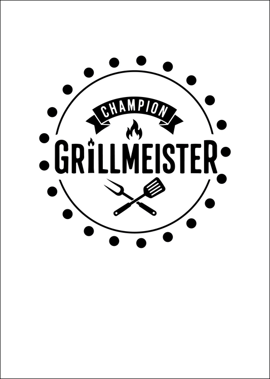 proWIN KRISTALL BBQ Grillmeister