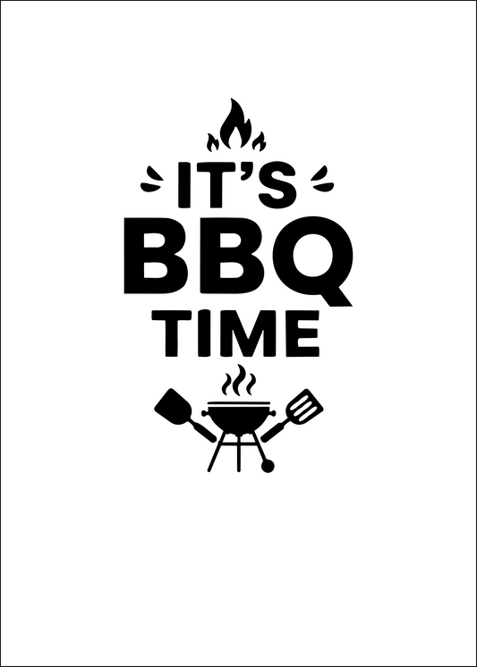 proWIN KRISTALL BBQ It's BBQ Time