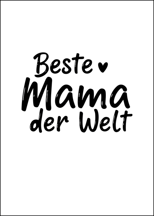 proWIN KRISTALL Muttertag Beste Mama