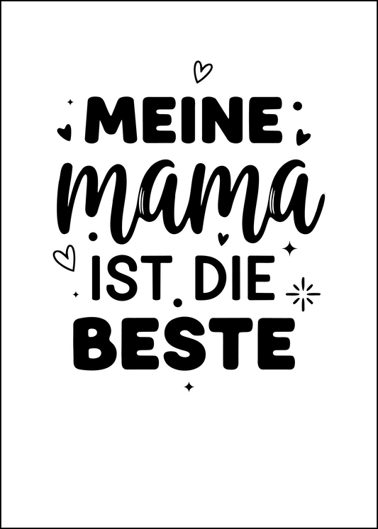 proWIN KRISTALL Muttertag Meine Mama