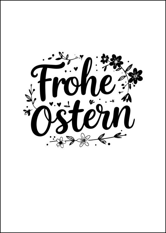 proWIN KRISTALL Ostern Frohe Ostern