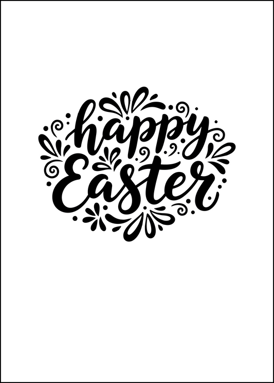 proWIN KRISTALL Ostern Happy Easter