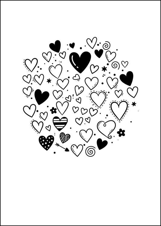 proWIN KRISTALL Valentinstag Circle of Hearts