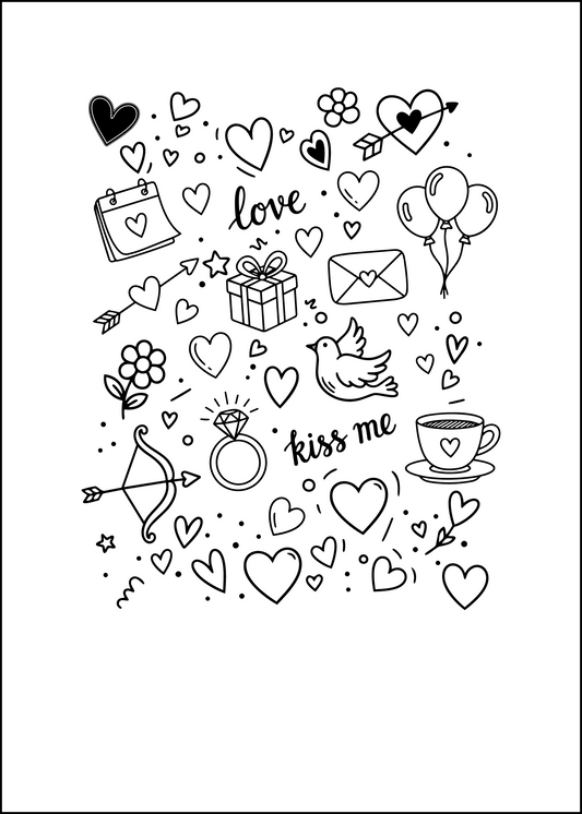 proWIN KRISTALL Valentinstag Kiss me