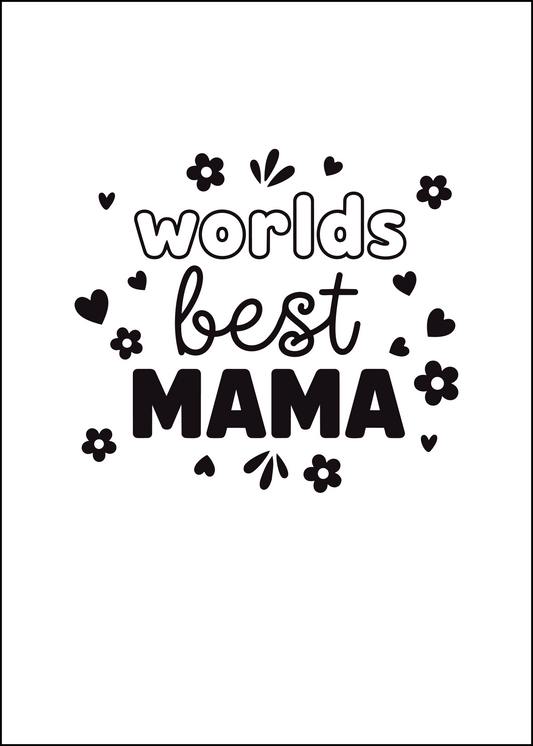 proWIN KRISTALL Muttertag worlds best Mama