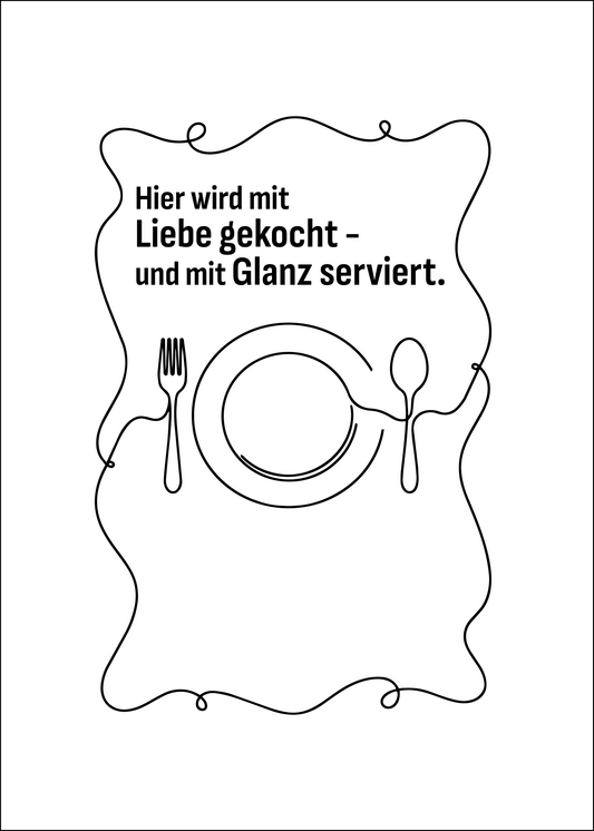 proWIN KRISTALL Küche Teller