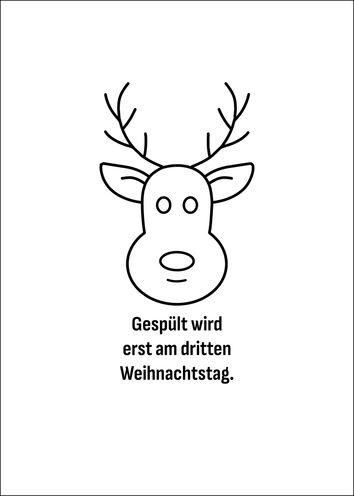proWIN KRISTALL Noël Rudolph