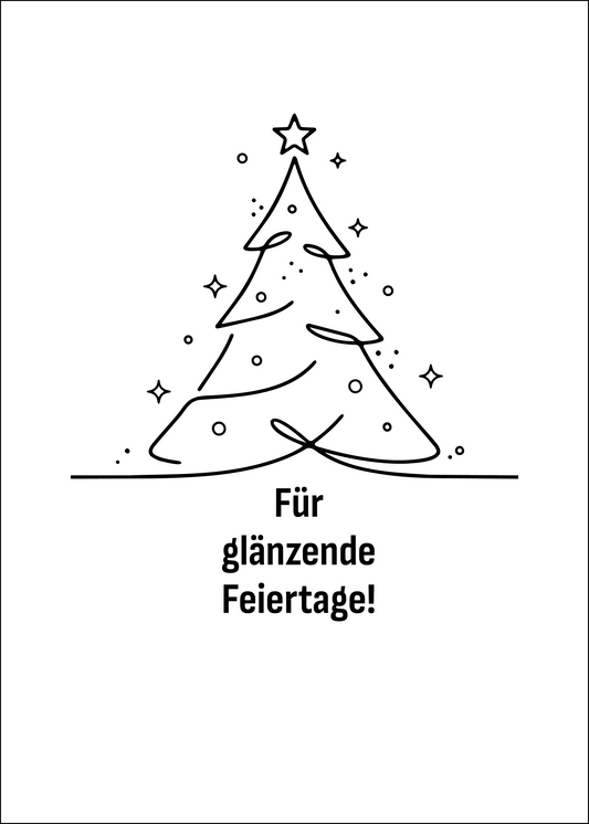 Sapin de Noël proWIN KRISTALL